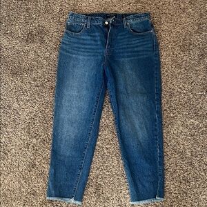 Lucky Brand Dark Blue Ankle Jeans